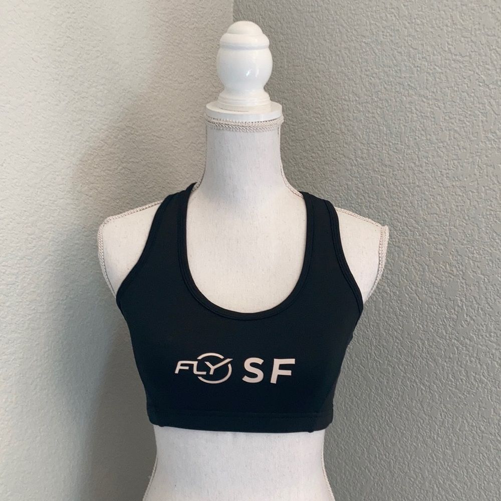 Fly Wheel Black Fly SF Sports Bra